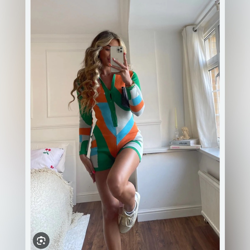 Mosaic romper